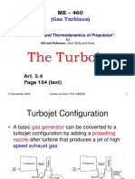 Gas Turbines - Turbojet Engine