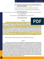 3 Formação docente e prática pedagógica dos professores da educação básica