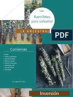 Ramilletes para sahumar - Taller online