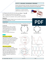 Fonction Convertir Machines Synchrones Triphases Cours