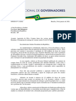 OFÍCIO Nº 13. Presidência da República. Aquisição de IFAs. Compra firme das vacinas produzidas pelo Instituto Butantan. Cronograma de entrega (2)