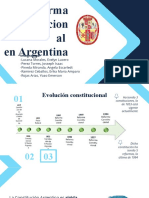 Reforma Constitucional en Argentina