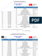 Moyennes Minimales Final Bac 2020