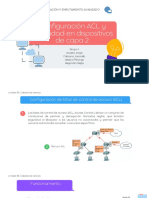 Configuración ACL y Seguridad en Dispositivos de Capa 2