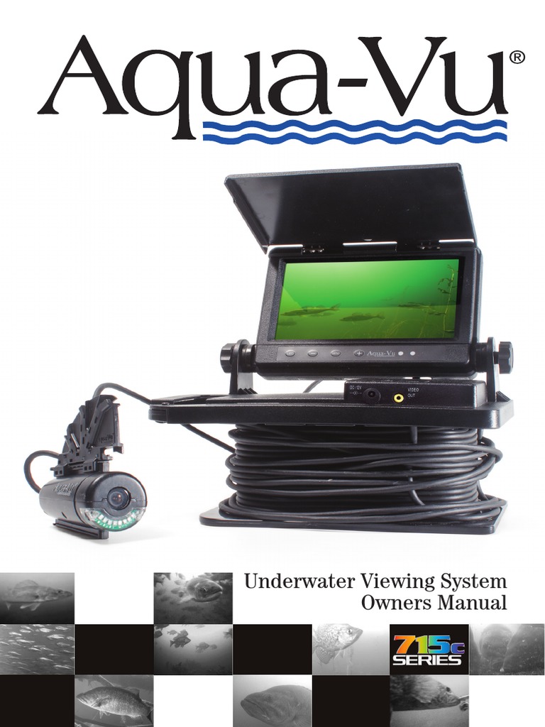 Aqua View 715C Underwater Camera Manual PDF Battery Charger