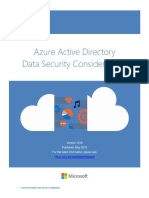 Azure AD Data Security Considerations PDF