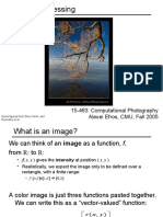 Image Processing: 15-463: Computational Photography Alexei Efros, CMU, Fall 2005