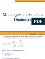 Aula 8 - Modelagem de Sistemas Dinâmicos