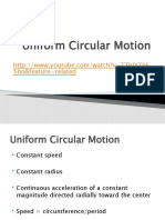 Uniform Circular Motion