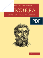 (Cambridge Library Collection - Classics) Epicurus, Hermann Usener (Editor) - Epicurea (Cambridge Library Collection - Classics) - Cambridge University Press (2010)