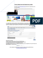Instructivo Carga de Facturas Electronicas