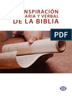 La Inspiración Verbal y Plenaria de La Biblia