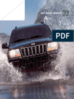 WJ Jeep Grand Cherokee - Catálogo 2003