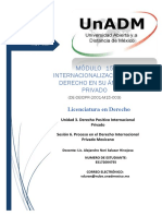 Módulo 15 Internacionalización DEL Derecho EN SU Ámbito Privado