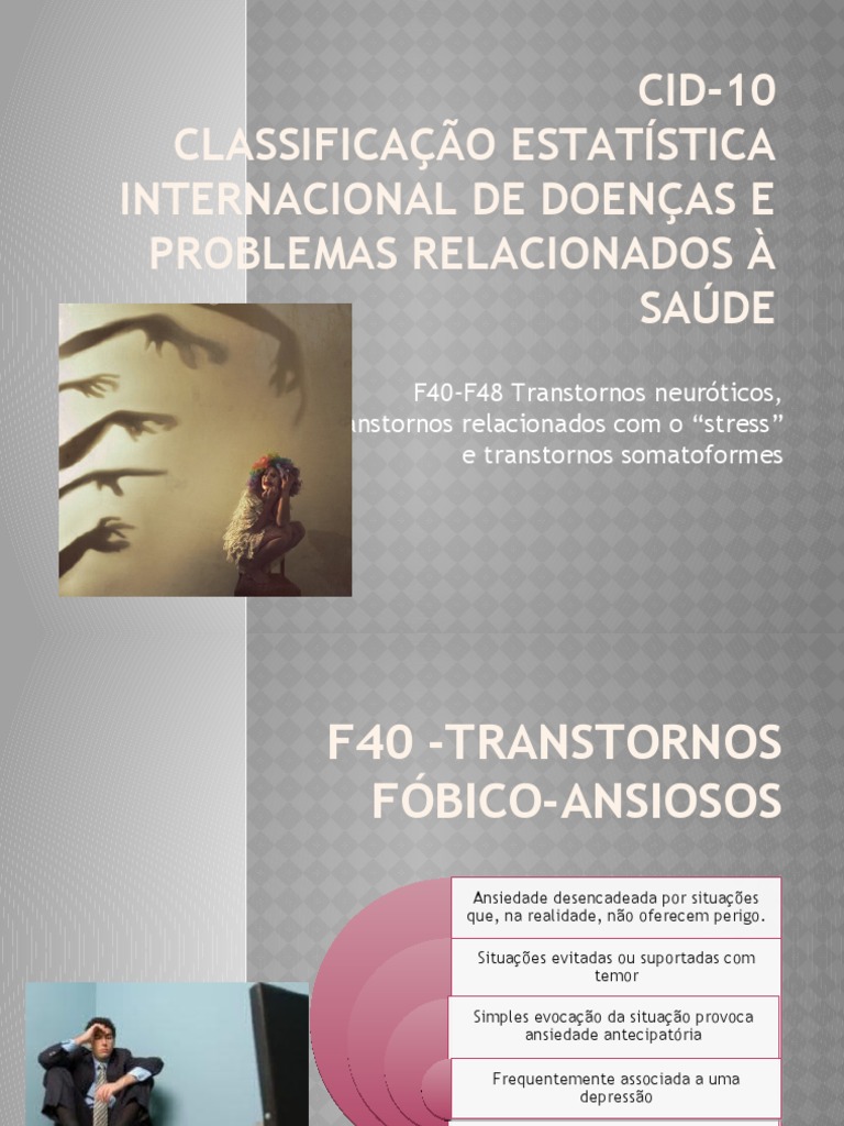 Cid 10 | PDF | Ansiedade | Monopólio (economia)