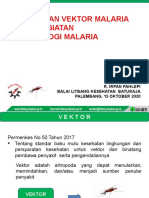 Pengamatan Vektor Malaria - Palembang 14-15'10'2020