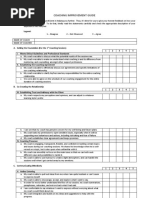 Coaching Observation Checklist | PDF | Empathy | Emotions