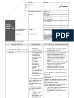 Job Safety Analysis - Half Cell Potential