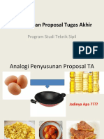 Materi Proposal TA - TAU