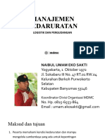 Materi - MANAJEMEN KEDARURATAN - LOG-1