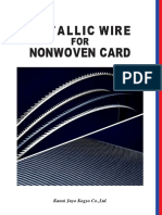 Metallic Wire For Nonwoven