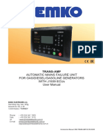 Automatic Mains Failure Unit TRANS-AMF - ENG - MAN - V52