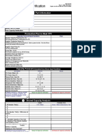 Navistar Capacity Verification: Supplier / Part Information