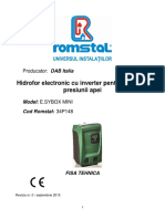 Hidrofor Electronic Dab PDF