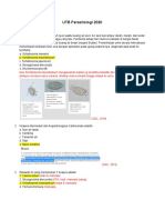 Pembahasan UTB Parasitologi 2020