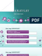 Sanaysay - G10