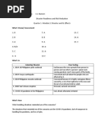 DRRR Quarter 1 - Module 3