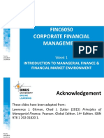 PPT1-Introduction To Financial Management and Financial Market Environment