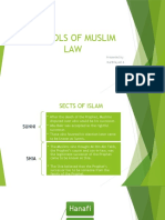 Schools of Muslim Law