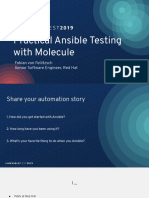 Practical Ansible Testing With Molecule