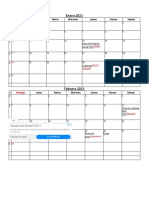 CALENDARIO 5781