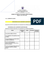 Jorge M. Padilla National High School: Name: Armine M. David LAC Session ID: 1-024