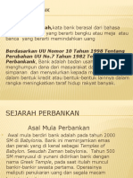 Sejarah Perbankan