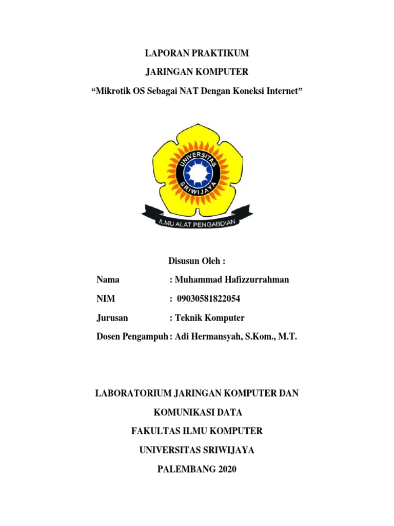 LAPORAN PRAKTIKUM - Mikrotik NAT | PDF