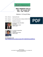 MSIC Webinar ICU Case Discussion Severe COVID-19 Patient