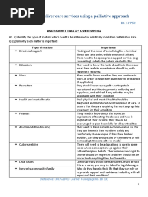 CHCPAL001 Assessment 1