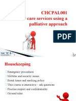 CHCPAL001 Deliver Care Services Using A Palliative Approach