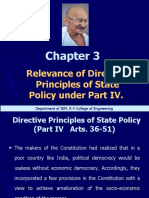 Relevance of Directive Principles of State Policy Under Part IV