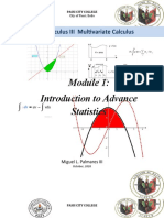 Module 1 Advance Statistics
