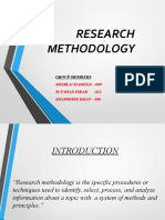 Research Methodology: Group Members