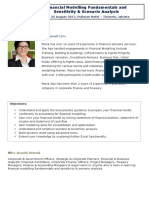 Financial Modelling Fundamentals and Sensitivity & Scenario Analysis