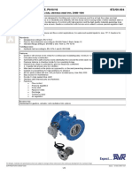 Avk Needle Valve, Pn10/16 872/00-004: Gearbox For Modulating Duty, Stainless Steel Trim, DN80-1600