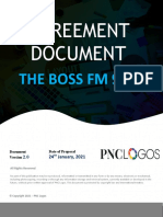 "THE BOSS RADIO 91.1" Agreement Document V 2.0