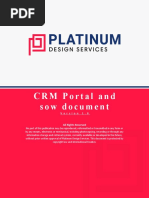 CRM Portal and SOW Document V 1.0