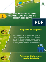 Capítulo 1 - Un Plan Perfecto: Dios Provee Todo Lo Que Su Iglesia Necesita