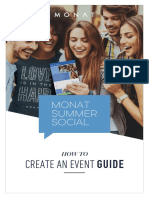 Create An Event: Guide